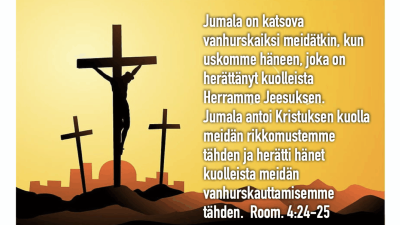 Jumalanpalvelus Kaarinassa