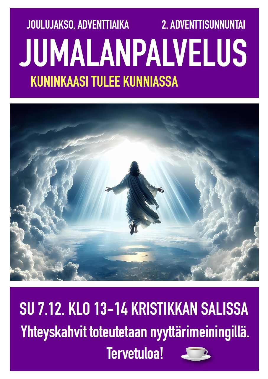 2. adventtisunnuntain jumalanpalvelus