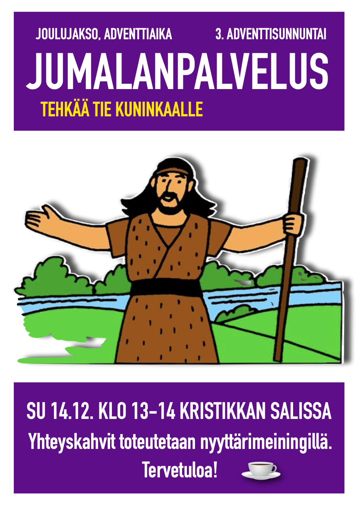 3. adventtisunnuntain jumalanpalvelus