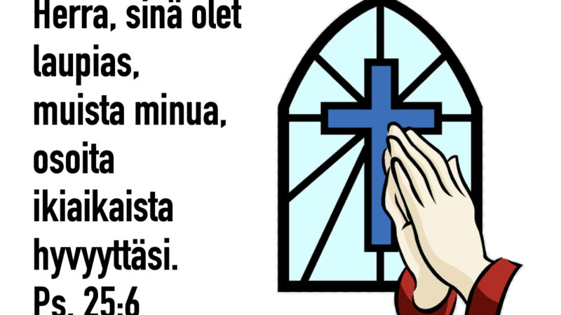 Tervetuloa jumalanpalvelukseen