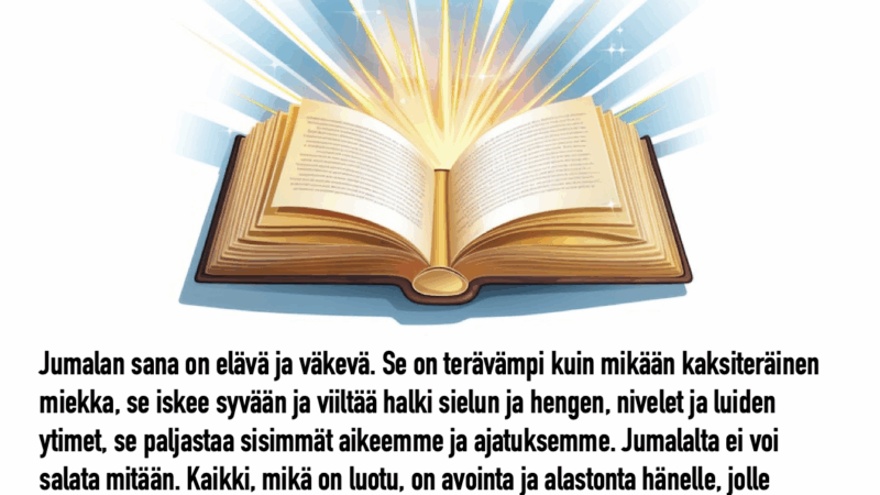 Tervetuloa jumalanpalvelukseen