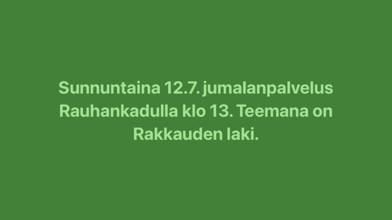 Jumalanpalvelus