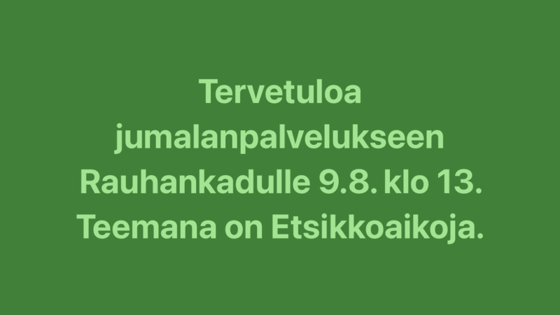 Jumalanpalvelus